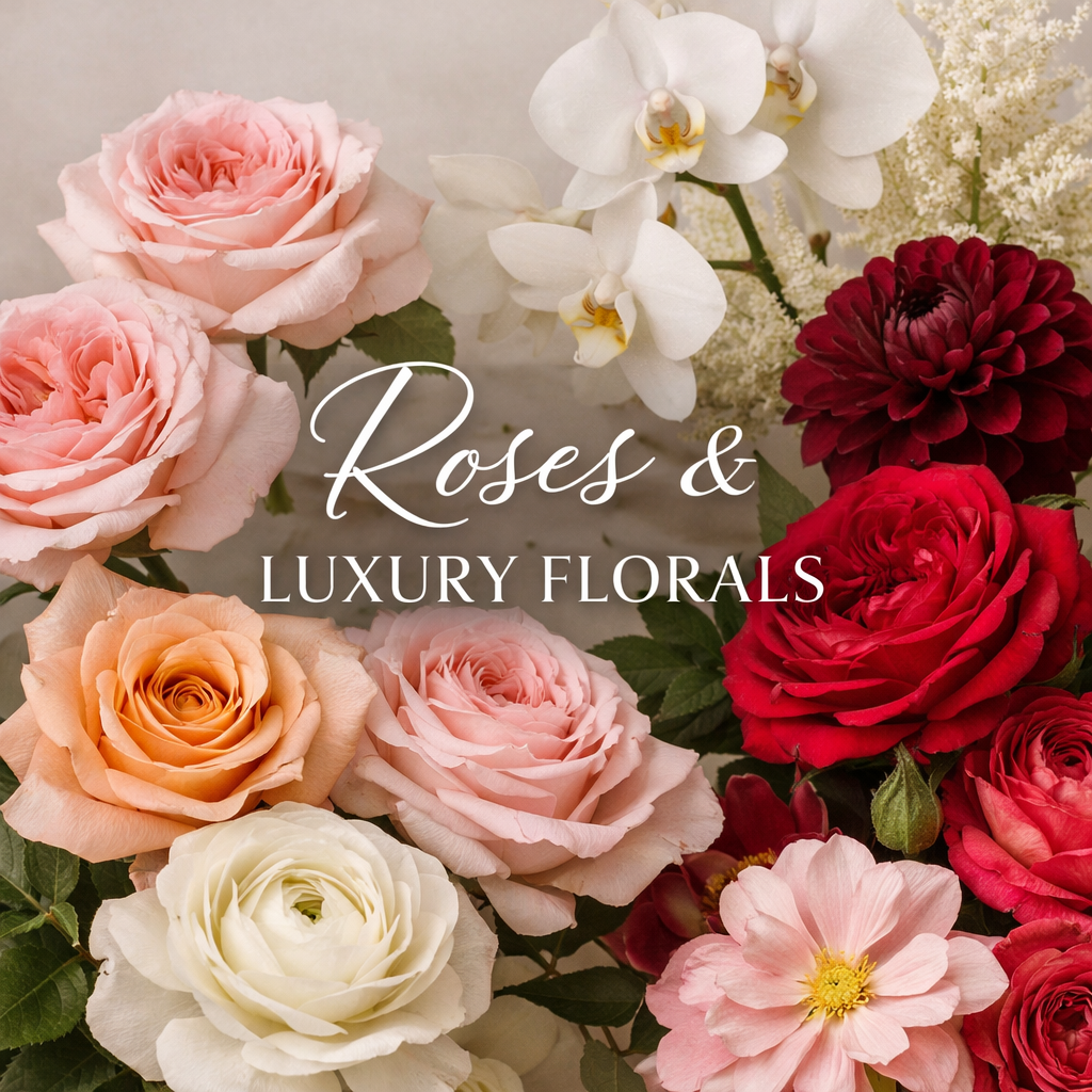 roses and luxury florals